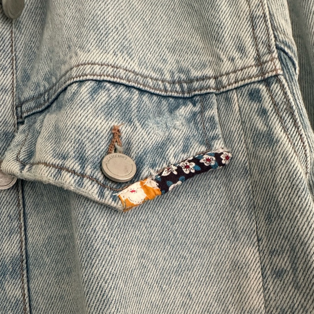 Blank Nyc Dream Patchwork Denim Jacket - image 3